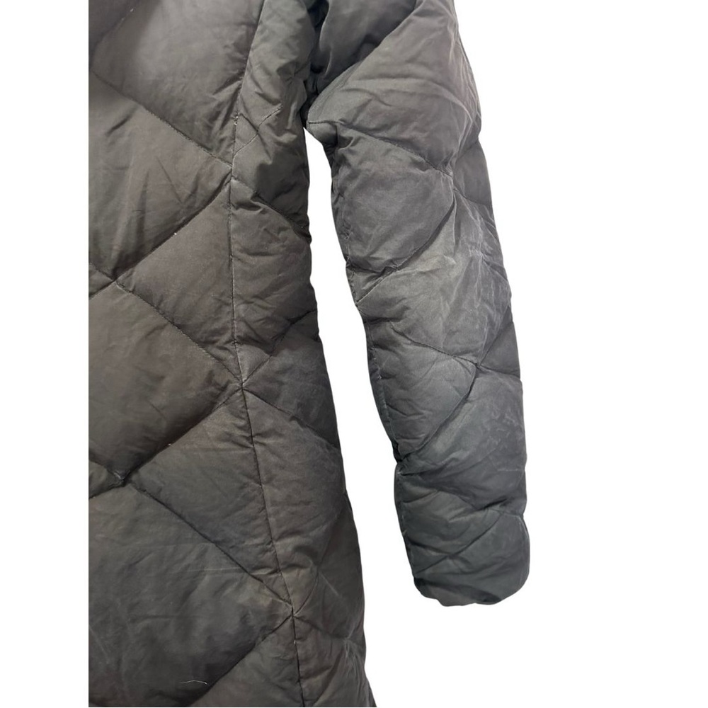 [SOLD] The North Face 600 Goose Down Jacket Women x-small Black Long Puffer Coat - Picture 5 of 7